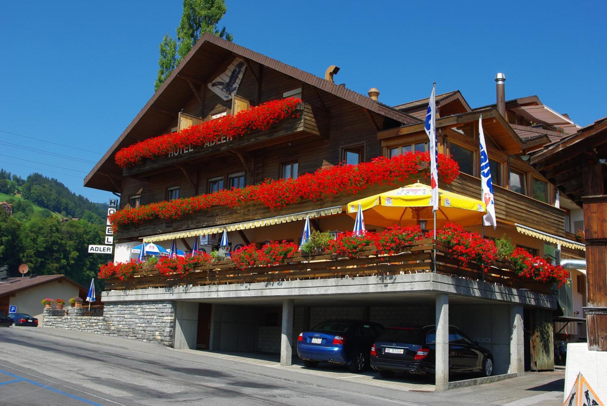 Hotel Adler Sigriswil Bagian luar foto