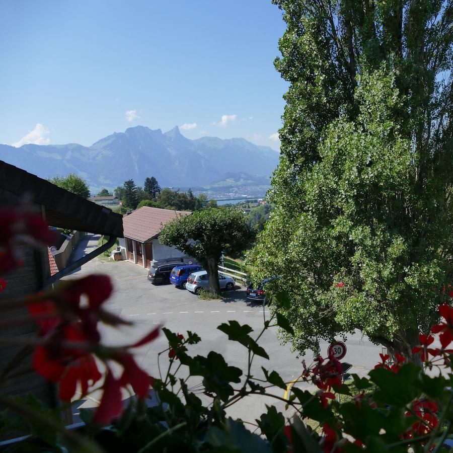 Hotel Adler Sigriswil Bagian luar foto